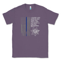 Lavender police in america correctional officer prayer Classic Tee - linhVisuals