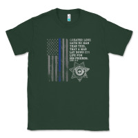 Sports Green police in america correctional officer prayer Classic Tee - linhVisuals