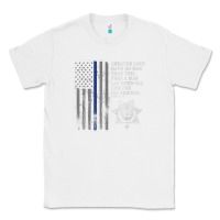 White police in america correctional officer prayer Classic Tee - linhVisuals