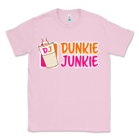 Bubblegum Pink donut coffee lover dunkie junkie Classic Tee - linhVisuals