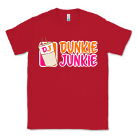 Red donut coffee lover dunkie junkie Classic Tee - linhVisuals