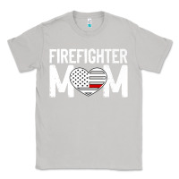 Moon Dust female firefighter mom thin red line flag firefighting premium Classic Tee - linhVisuals