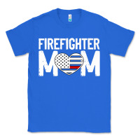 True Royal female firefighter mom thin red line flag firefighting premium Classic Tee - linhVisuals