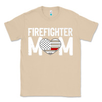 Mushroom female firefighter mom thin red line flag firefighting premium Classic Tee - linhVisuals