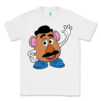 White mr potato Classic Tee - linhVisuals