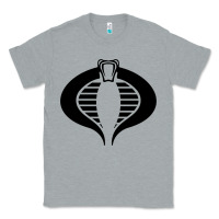 Heather Grey Gi Joe Cobra Vintage Classic Tee - linhVisuals