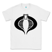 White Gi Joe Cobra Vintage Classic Tee - linhVisuals