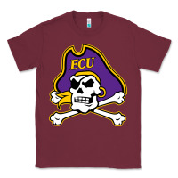 Burgundy East Carolina Pirates Classic Tee - linhVisuals