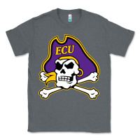 Charcoal Heather East Carolina Pirates Classic Tee - linhVisuals