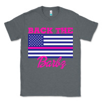 Charcoal Heather NICKI BACK THE BARBZ Classic Tee - linhVisuals