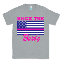 Heather Grey NICKI BACK THE BARBZ Classic Tee - linhVisuals