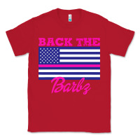 Red NICKI BACK THE BARBZ Classic Tee - linhVisuals