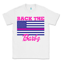 White NICKI BACK THE BARBZ Classic Tee - linhVisuals