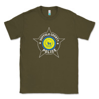 Army Green suffolk county police t shirt   scpd Classic Tee - linhVisuals