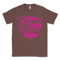 Chestnut Reba Mcentire Diva Like Dolly Rebel Like Reba Classic Tee - linhVisuals