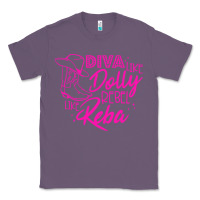 Lavender Reba Mcentire Diva Like Dolly Rebel Like Reba Classic Tee - linhVisuals