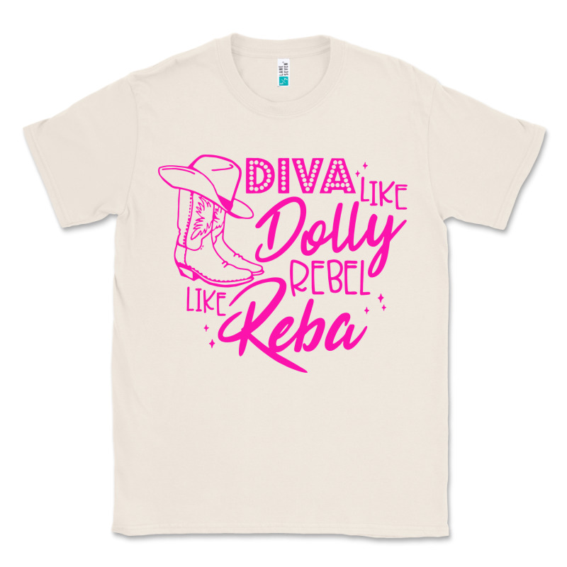 Reba Mcentire Diva Like Dolly Rebel Like Reba Classic Tee by linhVisuals | Teevron