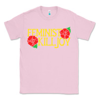 Bubblegum Pink feminist killjoy retro women woman Classic Tee - linhVisuals