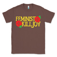Chestnut feminist killjoy retro women woman Classic Tee - linhVisuals
