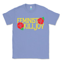 Colony Blue feminist killjoy retro women woman Classic Tee - linhVisuals