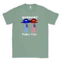 Sage support our police & fire departments   1st responders premium Classic Tee - linhVisuals