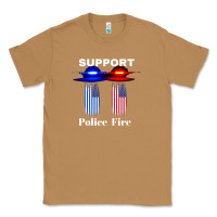 Toasted Coconut support our police & fire departments   1st responders premium Classic Tee - linhVisuals