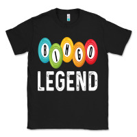 Black funny bingo legend bingo balls game Classic Tee - linhVisuals