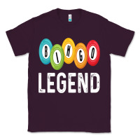 Plum funny bingo legend bingo balls game Classic Tee - linhVisuals