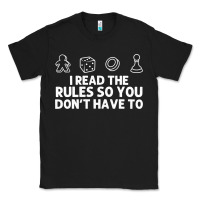 Black funny board game lovers gamers players Classic Tee - linhVisuals