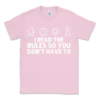 Bubblegum Pink funny board game lovers gamers players Classic Tee - linhVisuals