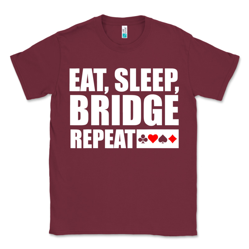 Funny Bridge Card Game Lover Bridge Classic Tee by linhVisuals | Teevron