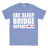 Colony Blue funny bridge card game lover bridge Classic Tee - linhVisuals