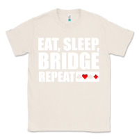 Natural funny bridge card game lover bridge Classic Tee - linhVisuals