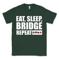 Sports Green funny bridge card game lover bridge Classic Tee - linhVisuals