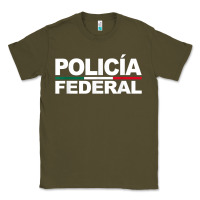 Army Green mexico policia federal mexican police law enforcement Classic Tee - linhVisuals
