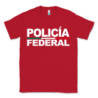Red mexico policia federal mexican police law enforcement Classic Tee - linhVisuals