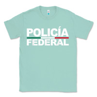 Seafoam mexico policia federal mexican police law enforcement Classic Tee - linhVisuals
