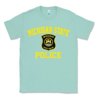 Seafoam michigan state police Classic Tee - linhVisuals