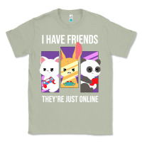 Matcha i have friends they are just online Classic Tee - linhVisuals