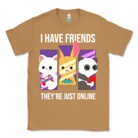 Toasted Coconut i have friends they are just online Classic Tee - linhVisuals