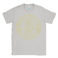 Moon Dust i love guns bacon pork pig funny gun Classic Tee - linhVisuals