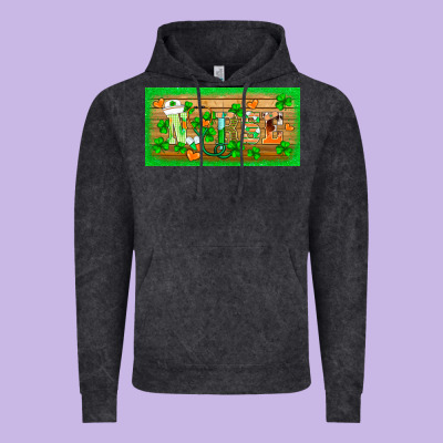 St.patricks Nurse License Plate Template Vintage Hoodie Designed By Barkaloodesign