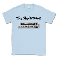 Dusty Blue radio the replacements Classic Tee - linhVisuals
