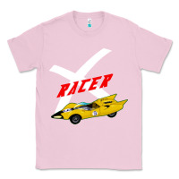 Bubblegum Pink racer x Classic Tee - linhVisuals