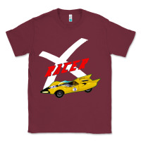 Burgundy racer x Classic Tee - linhVisuals