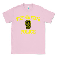 Bubblegum Pink virginia state police Classic Tee - linhVisuals