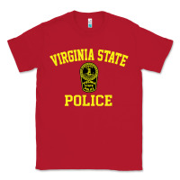 Red virginia state police Classic Tee - linhVisuals