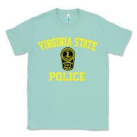 Seafoam virginia state police Classic Tee - linhVisuals