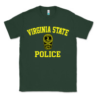 Sports Green virginia state police Classic Tee - linhVisuals