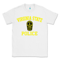 White virginia state police Classic Tee - linhVisuals